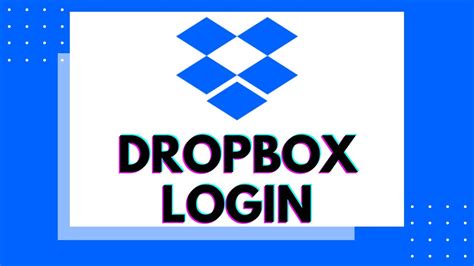 dropbox login.